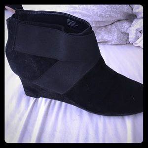 Black Suede Booties